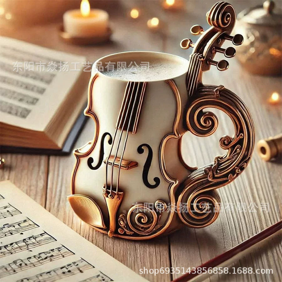 Violin Coffee Mug