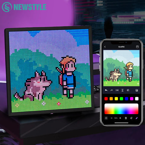 Bluetooth LED Pixel Art Display