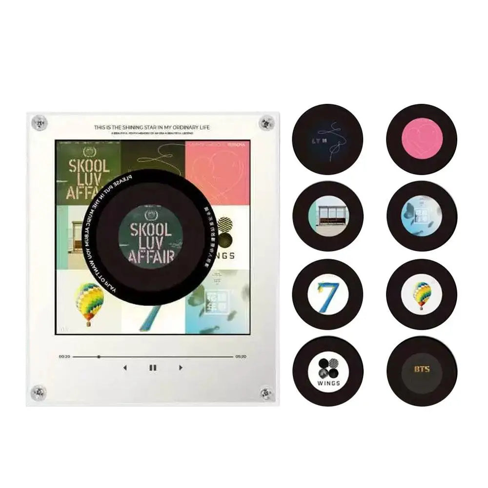 Imán de nevera con música NFC