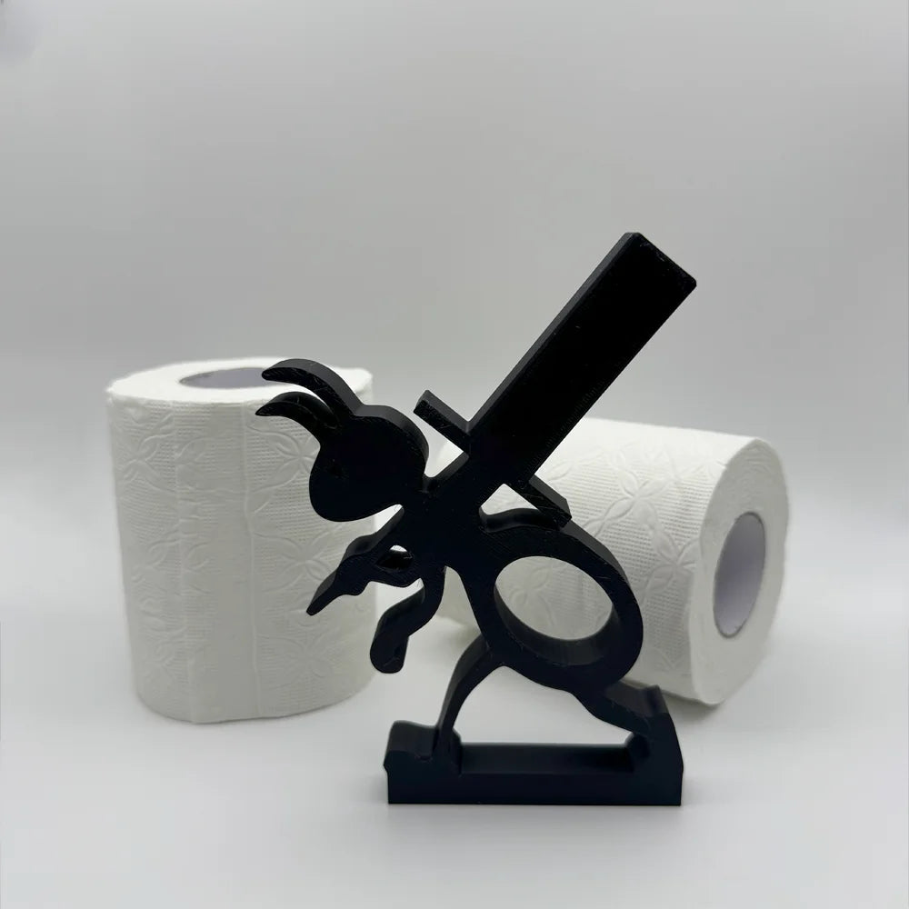 Portarrollos de papel higiénico de hormiga