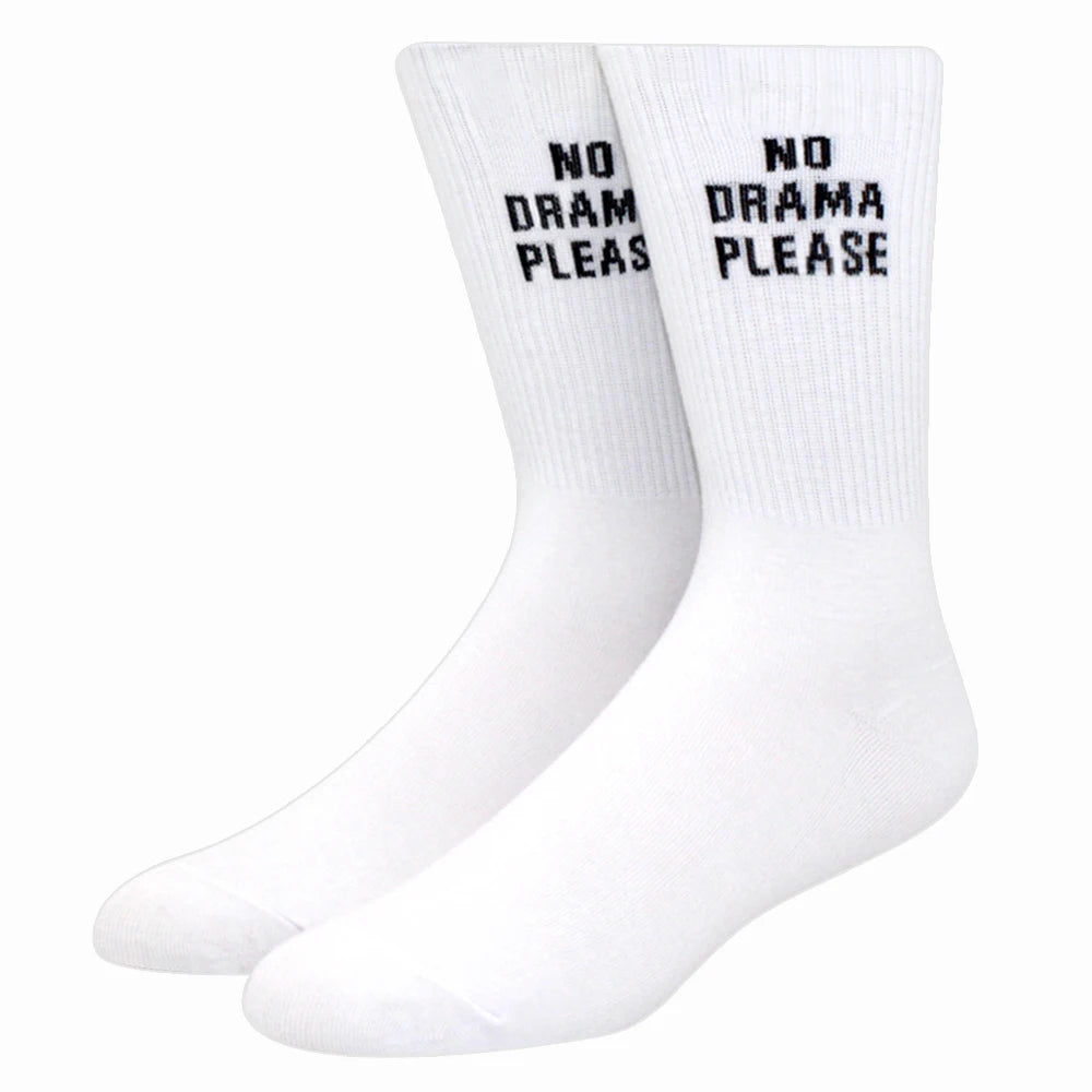 Funny Slogan Crew Socks – view 9