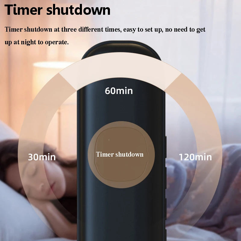 Maker graphic showing the shutdown timer settings