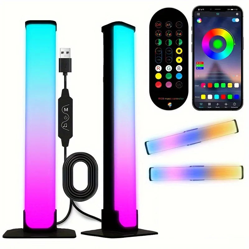 Sound-Reactive RGB Light Bars
