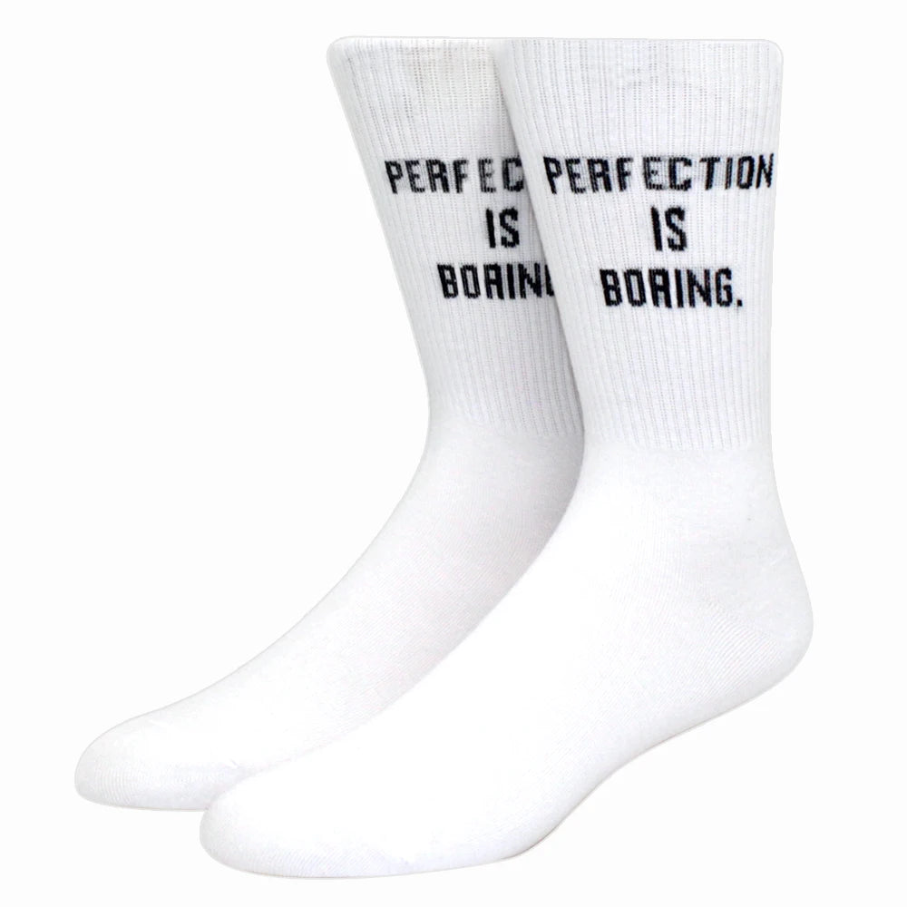 Funny Slogan Crew Socks – view 8