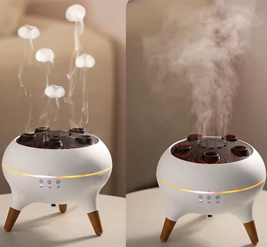 Humidificador de aire dinámico tipo medusa 250 ml