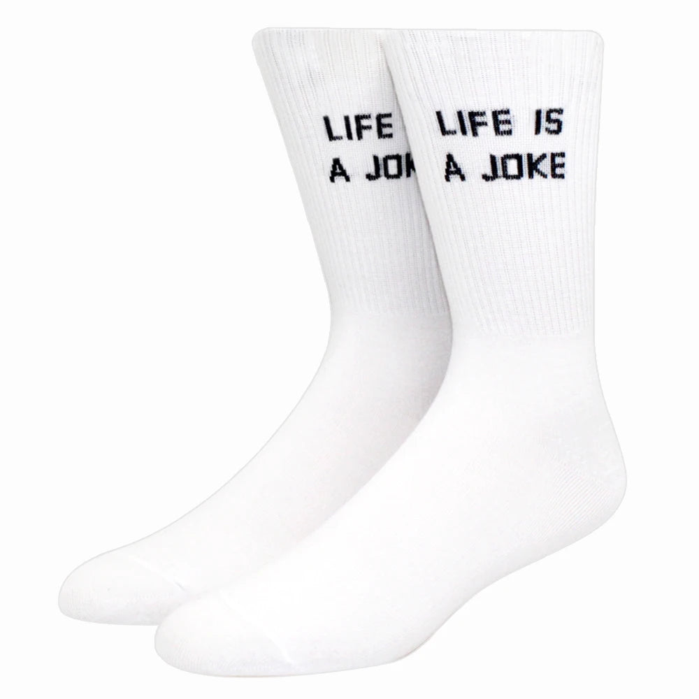 Funny Slogan Crew Socks – view 13