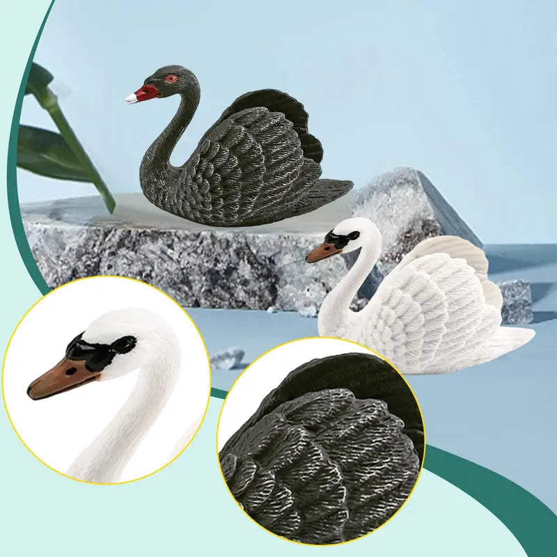 Swan Shelf Statue