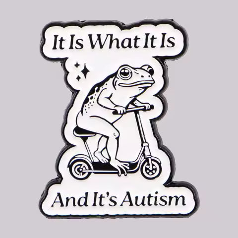 Frog Enamel Pin