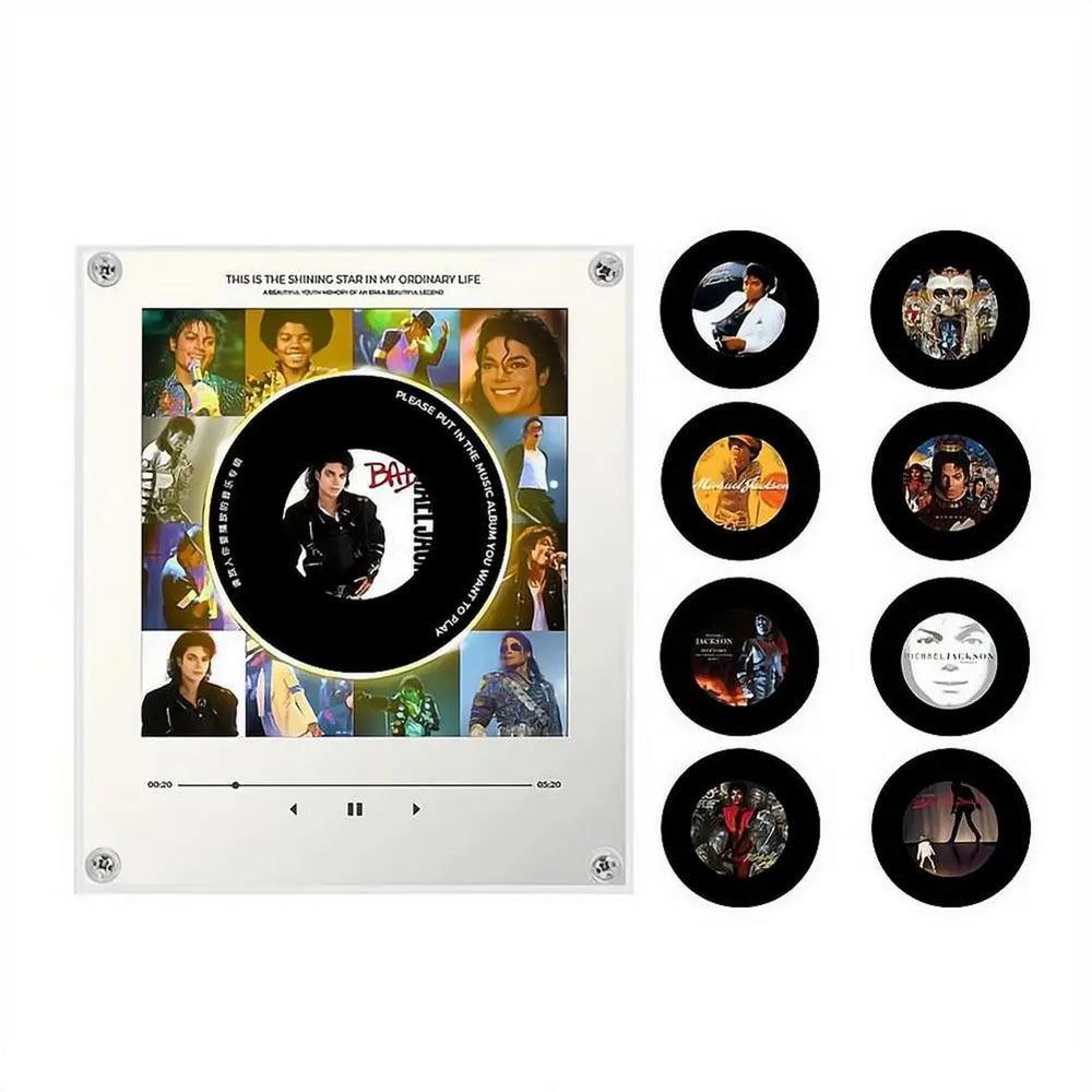 Imán de nevera con música NFC