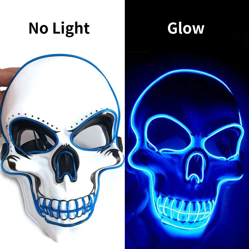 LED Skull Mask