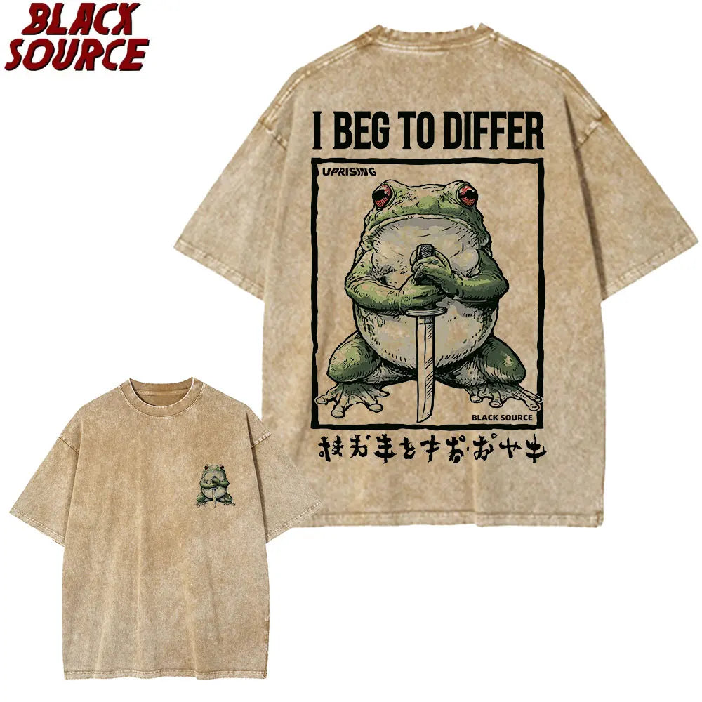 I Beg To Differ Frog T Shirt