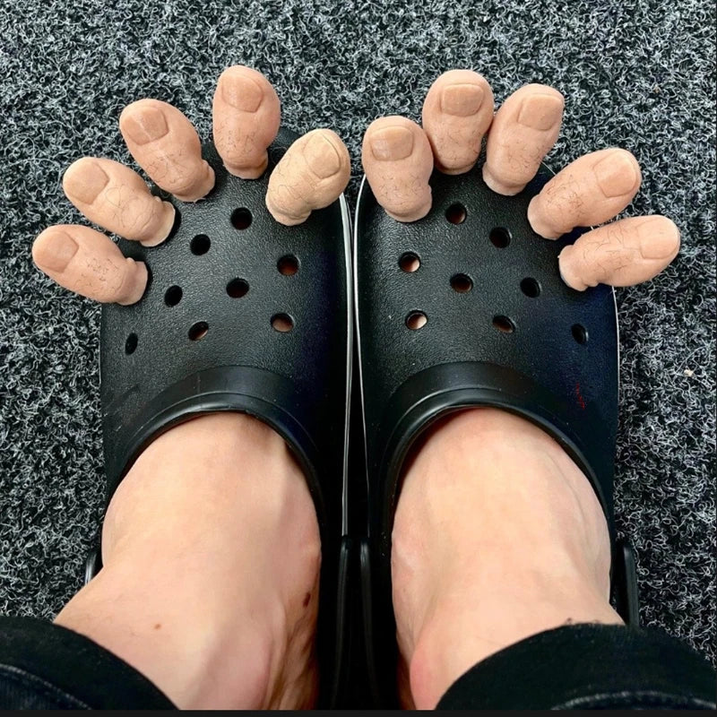 Big Toe Shoe Charms