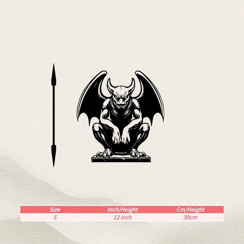 Metal Wall Gargoyle