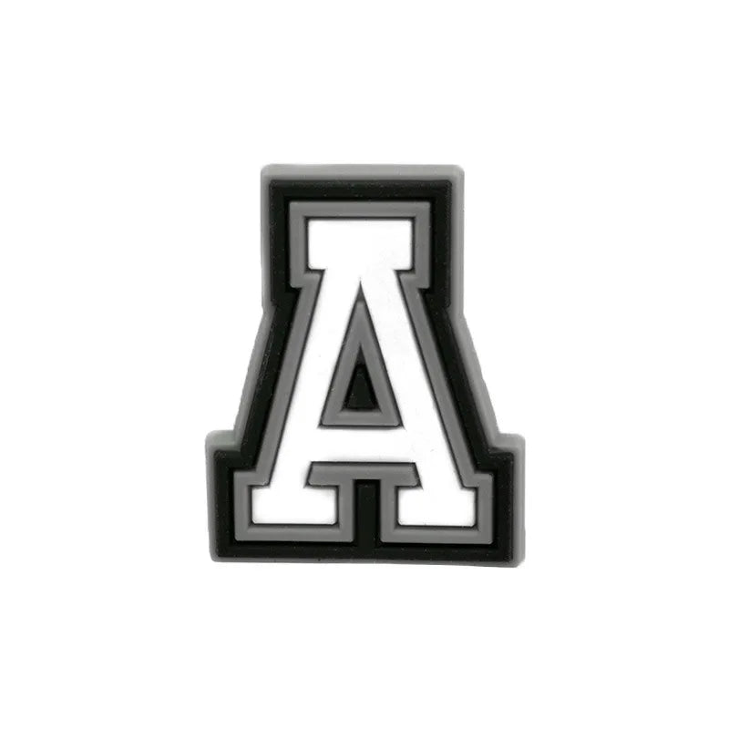 Letter A shoe charm