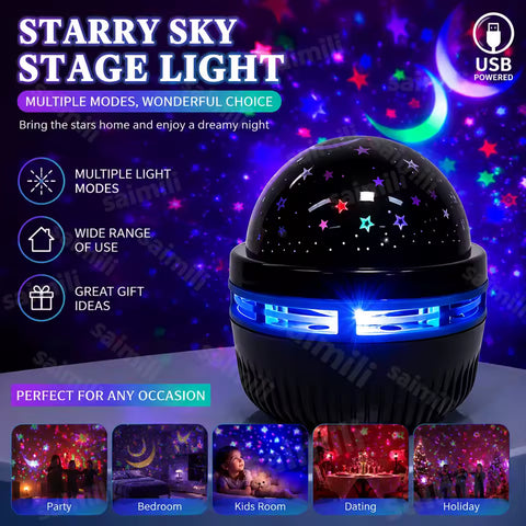 Starry Sky Projector Lamp