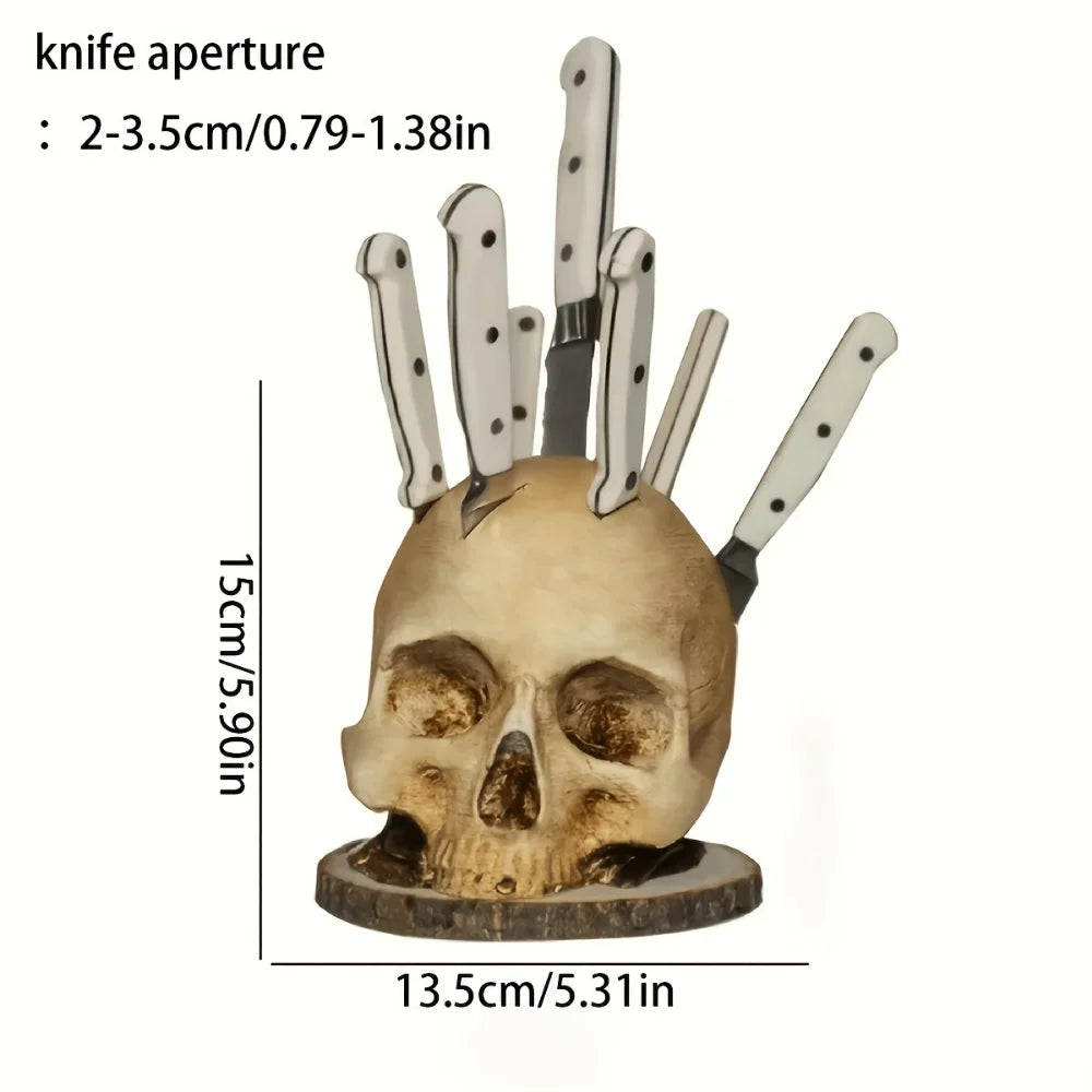 Skull Knife Holder