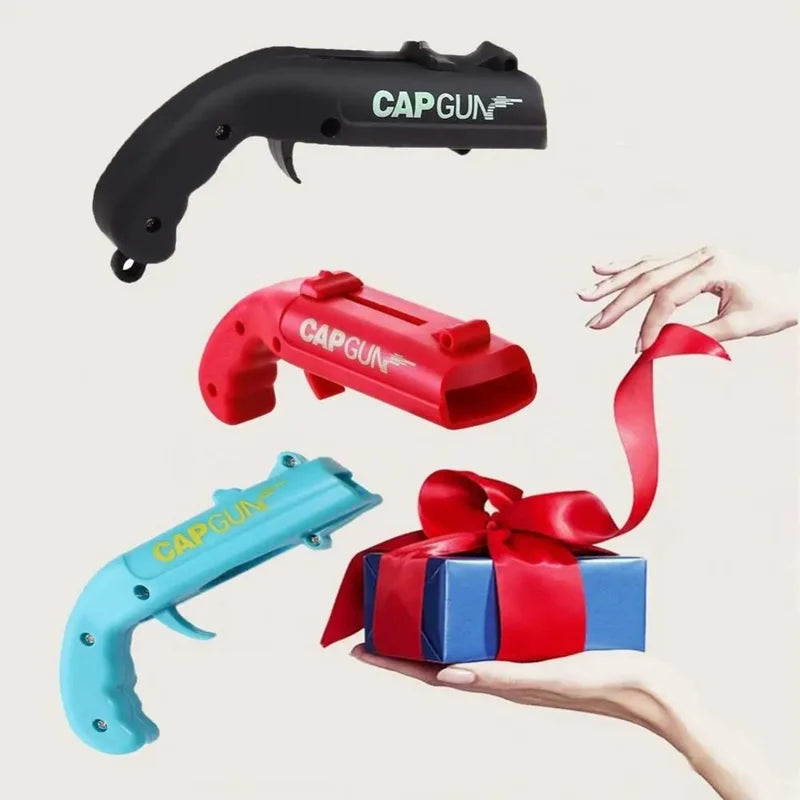 Cap-Launching Bottle Opener