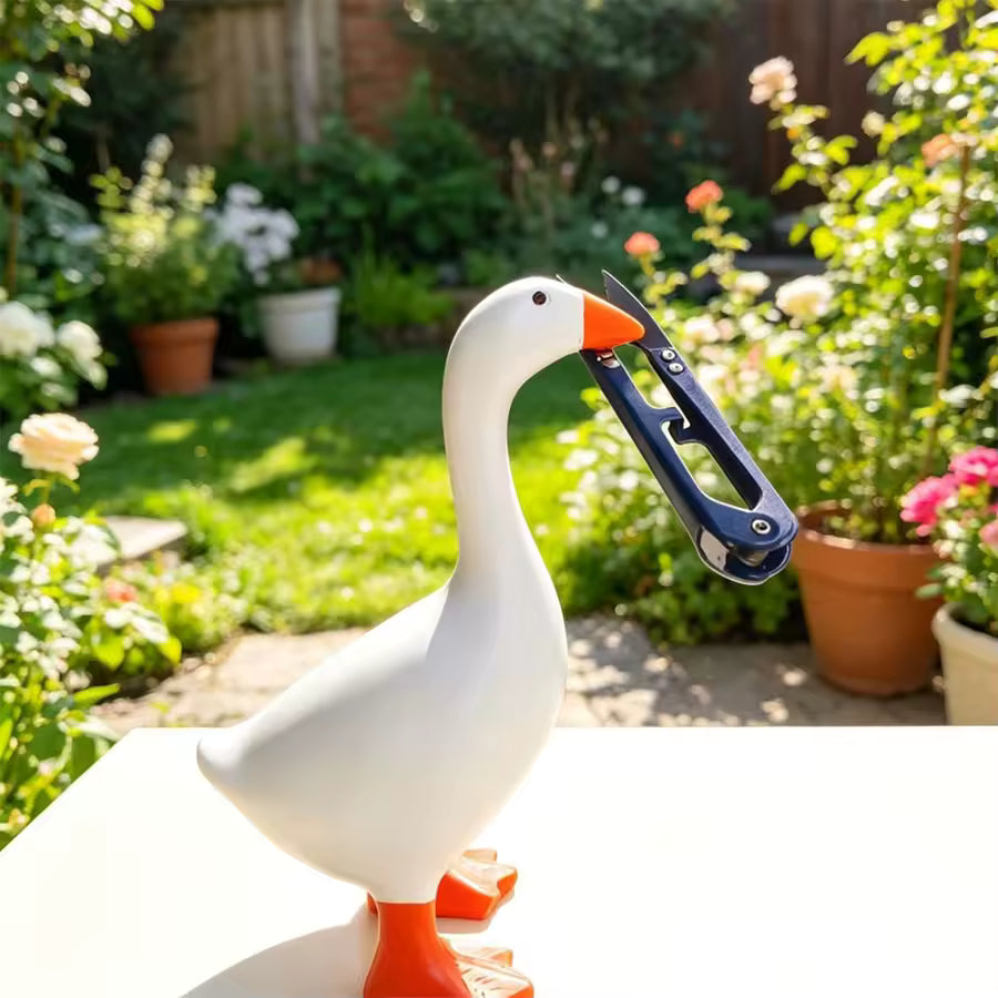 Magnetic Garden Goose