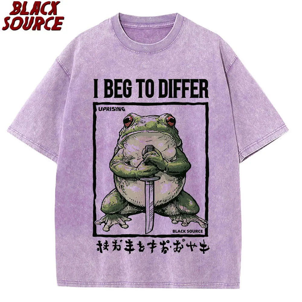 I Beg To Differ Frog T Shirt