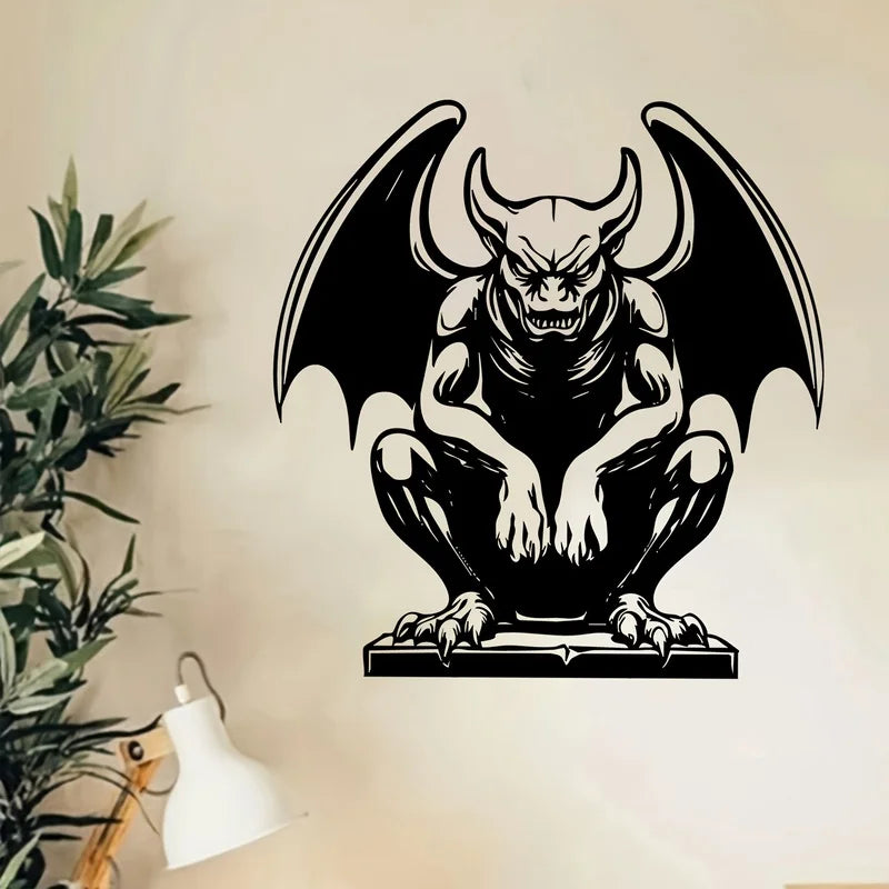 Metal Wall Gargoyle
