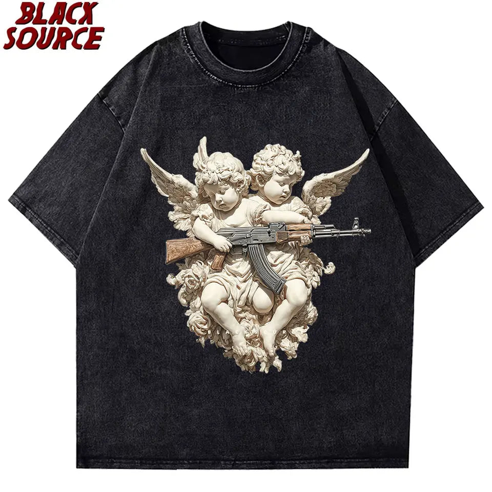 Angle Funny t shirt manga