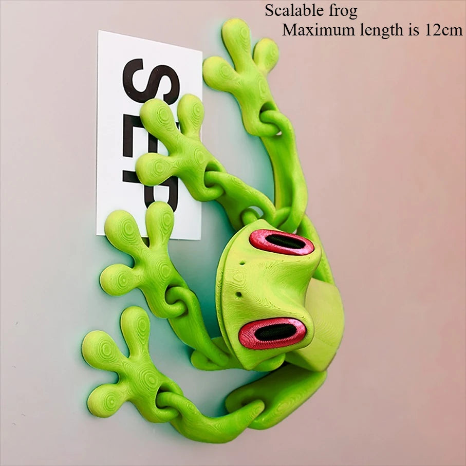 Green colourway, splayed flat, with the maker's 12 cm size note