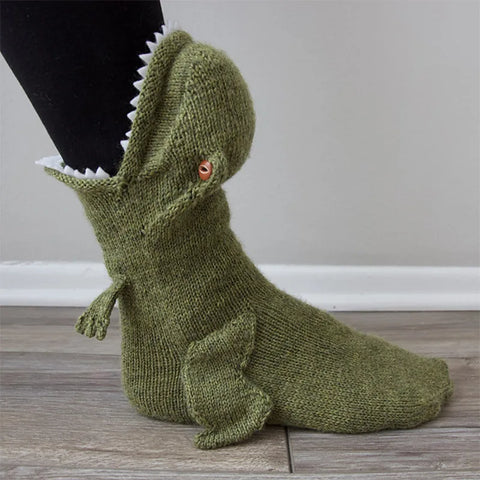Knitted Animal Floor Socks