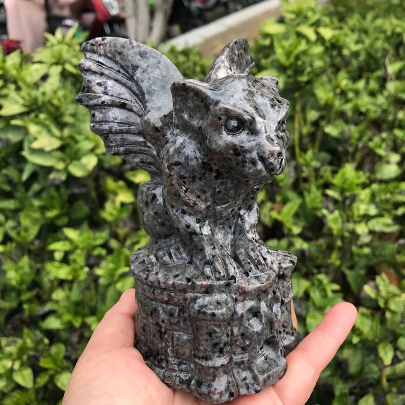 Yooperlite Carved Gargoyle