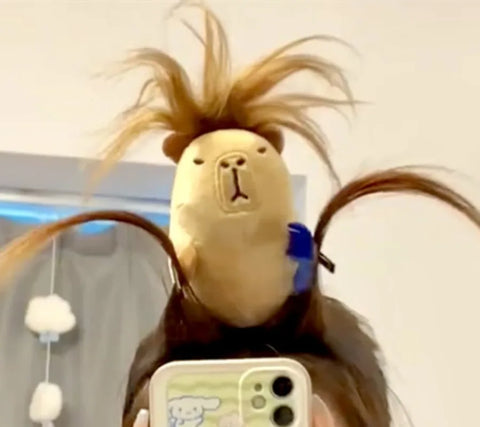 Capybara And Friends Plush Headband