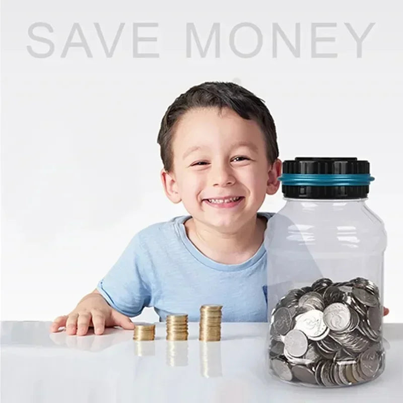 Digital Coin-Counting Bank