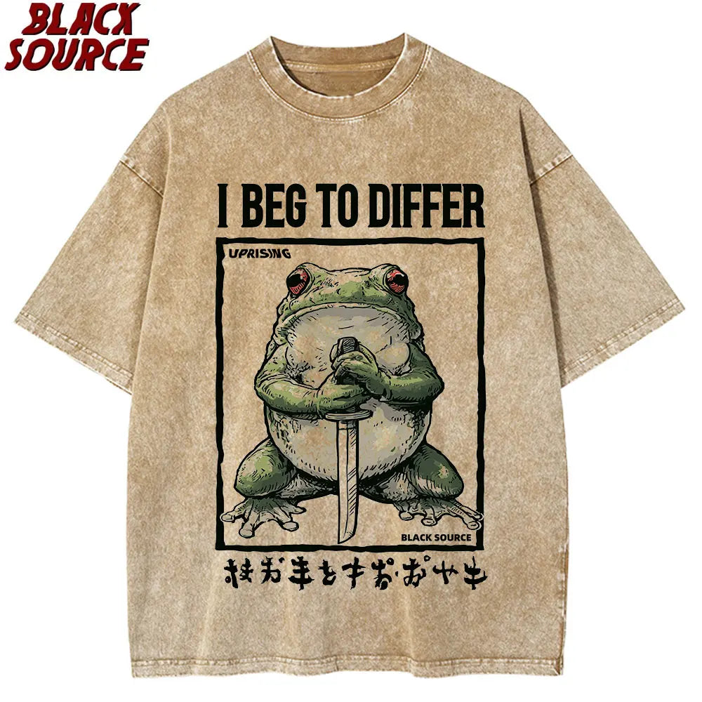 I Beg To Differ Frog T Shirt