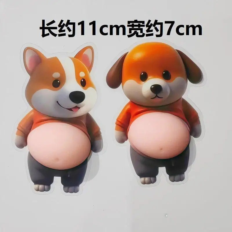 Corgi and floppy-eared puppy pair