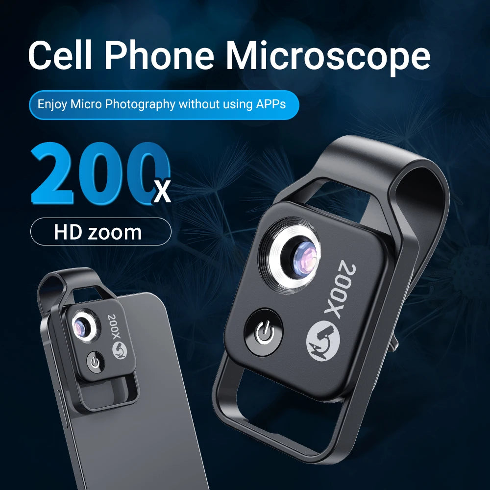 Smartphone Microscope Lens