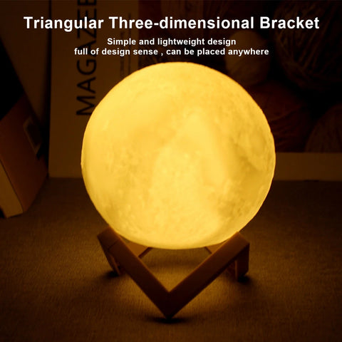 Moon Lamp on a Stand
