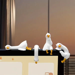 White Goose Figurine