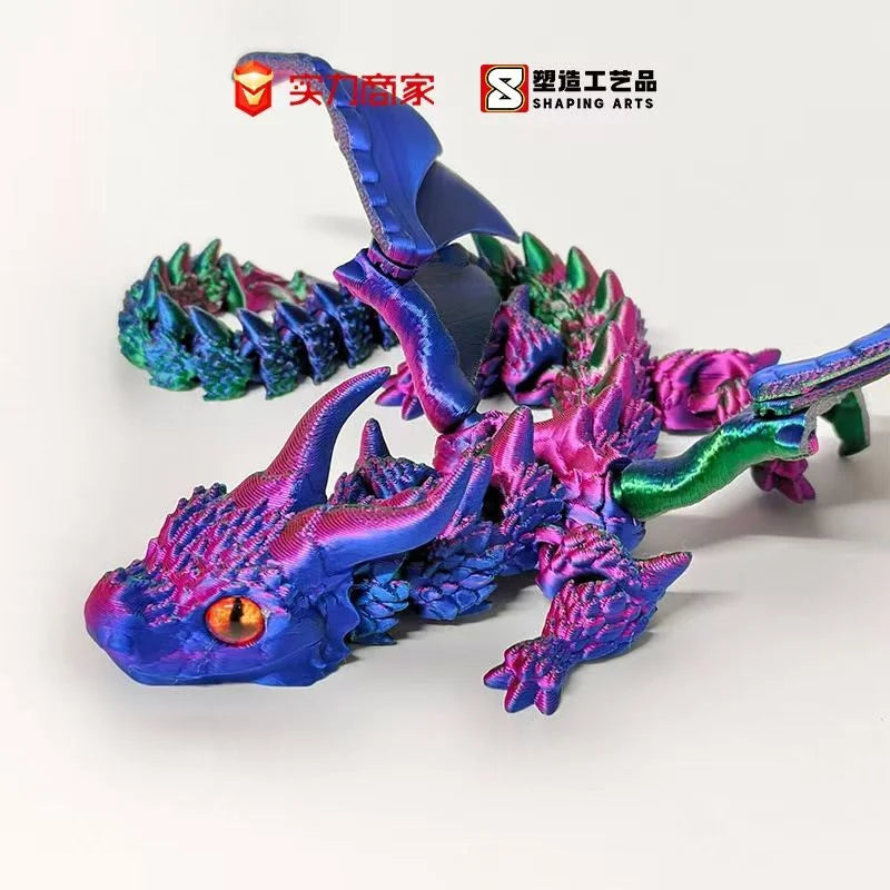 Gemstone Winged Dragon