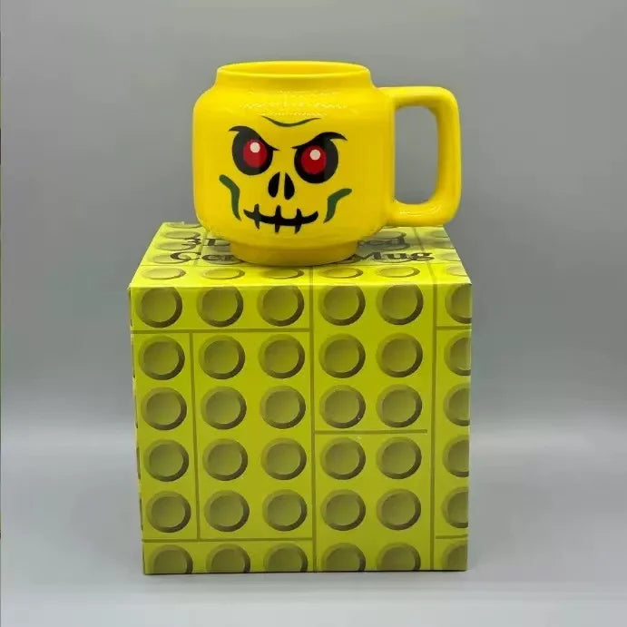 Taza de cerámica de dibujos animados