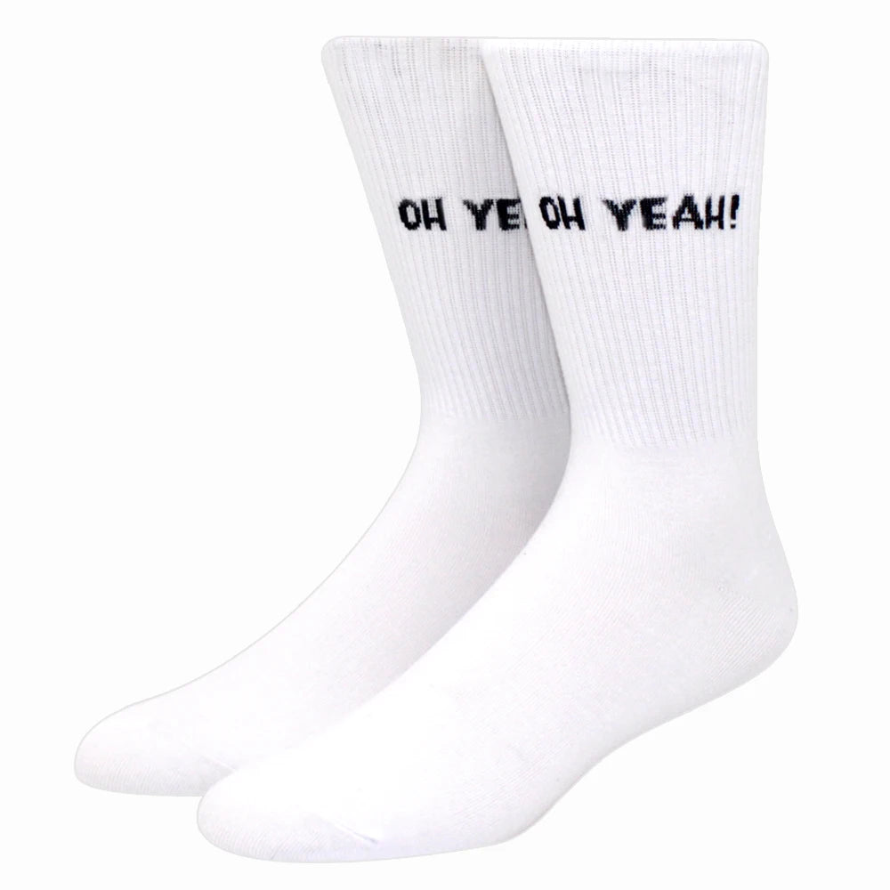 Funny Slogan Crew Socks – view 11