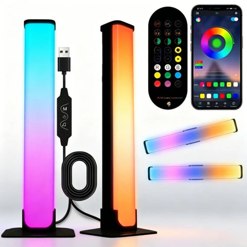 Sound-Reactive RGB Light Bars