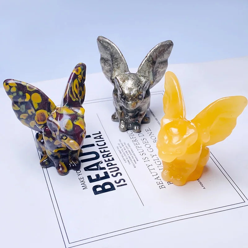 Crystal Bunny Figurine