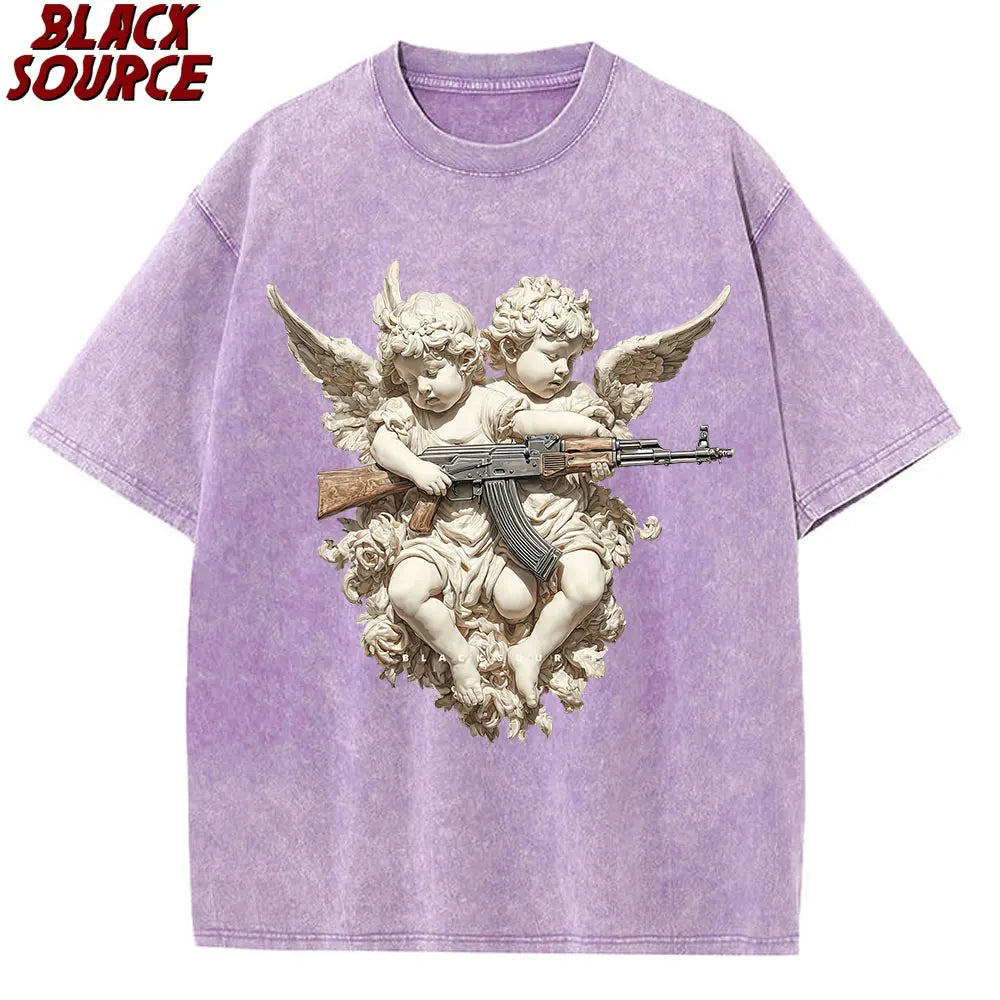 Angle Funny t shirt manga