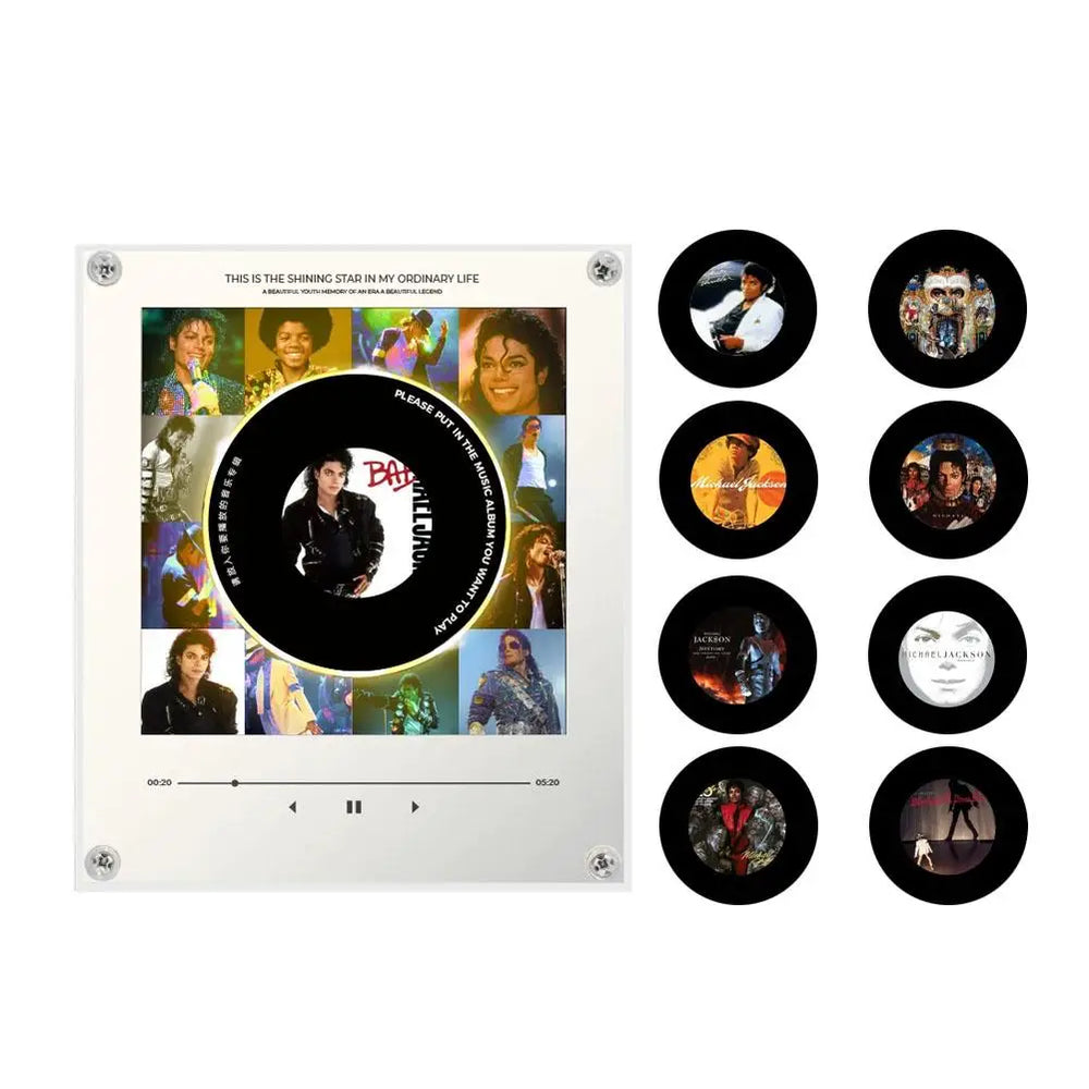 Imán de nevera con música NFC