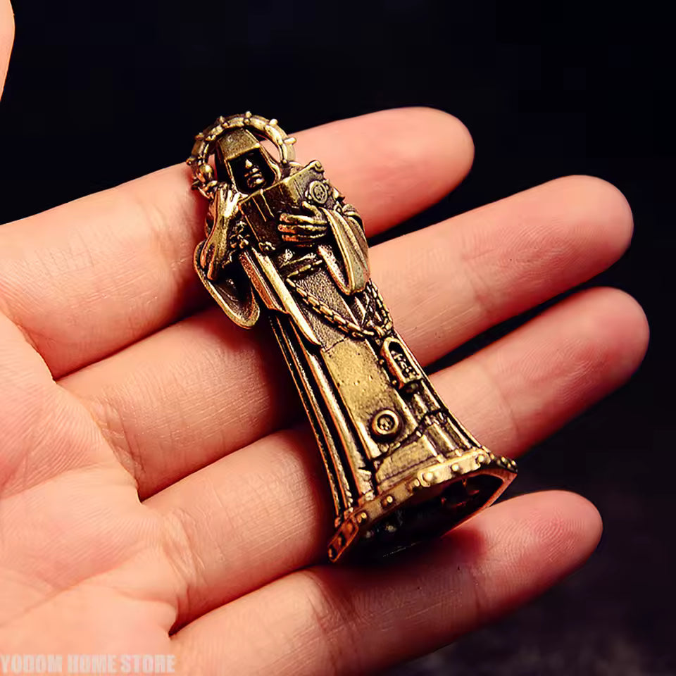 Brass Sun God Figurine