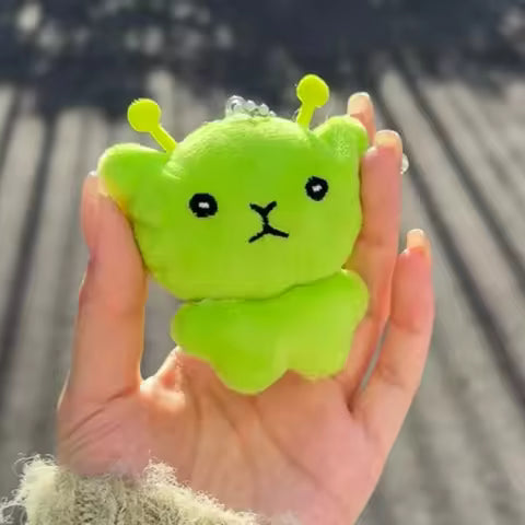 Alien Cat Plush Charm