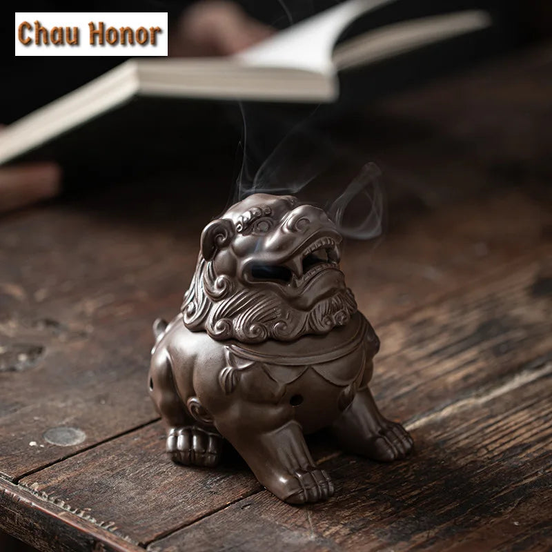Lion Dragon Incense Waterfall