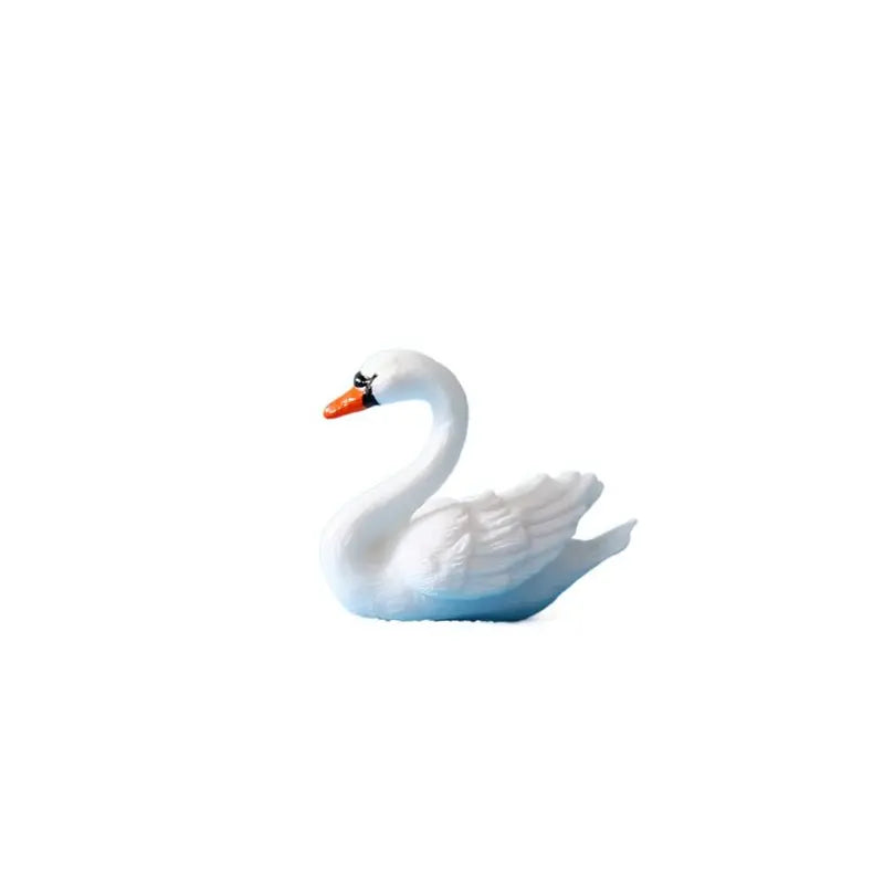 Cisne bonsái en miniatura