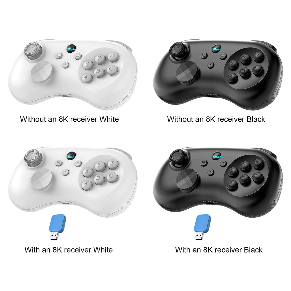 Controlador inalámbrico para juegos con efecto Hall