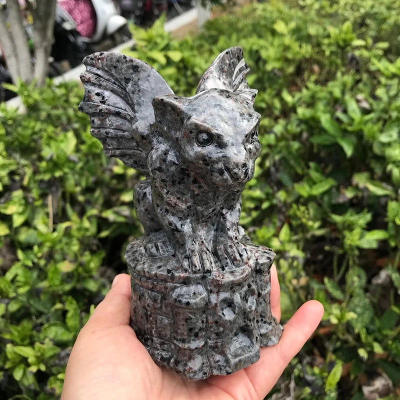 Yooperlite Carved Gargoyle