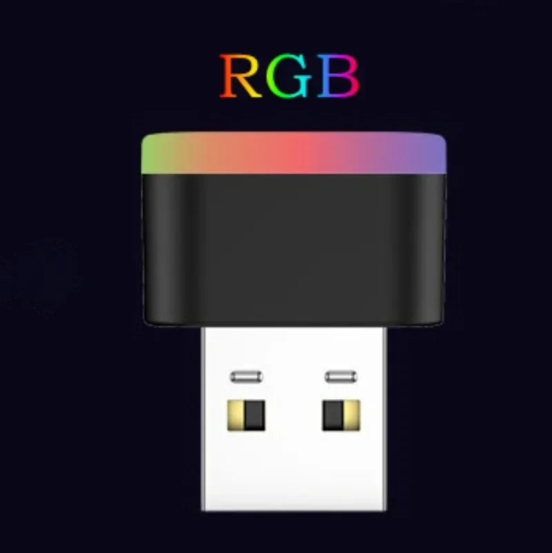 RGB: the mini USB light with its multi-coloured top band, unplugged