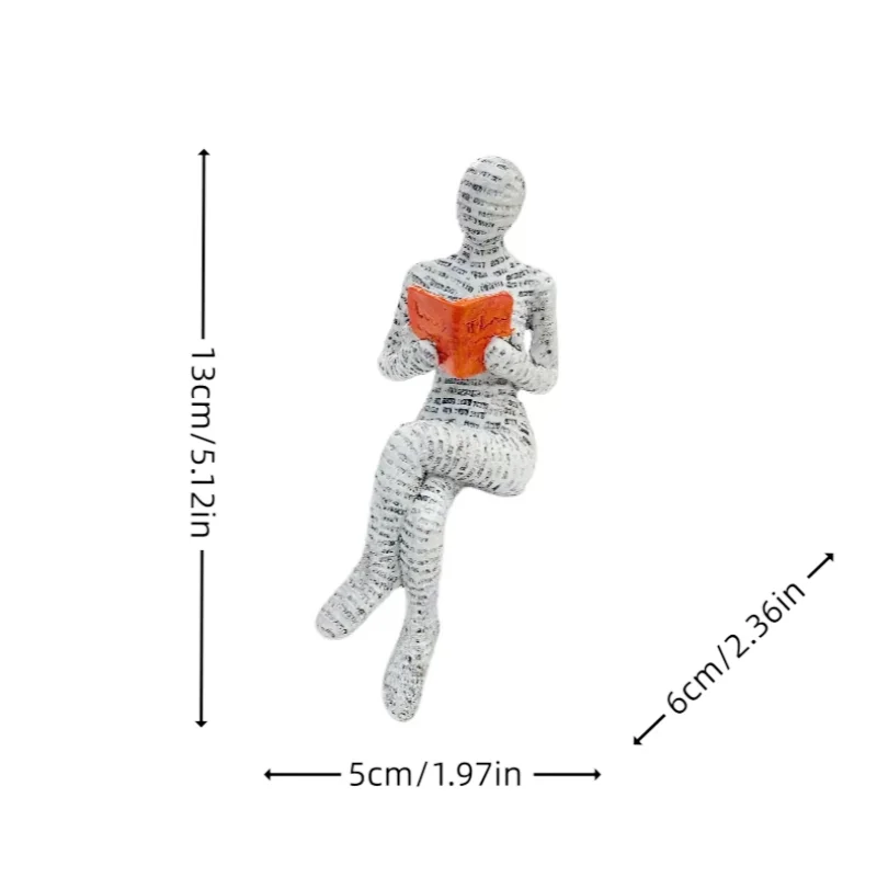 Size diagram for Style B: 13 cm tall, 5 cm wide, 6 cm deep